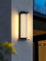 Cesilila Vertical Glass Wall Light - Lamp Outdoor