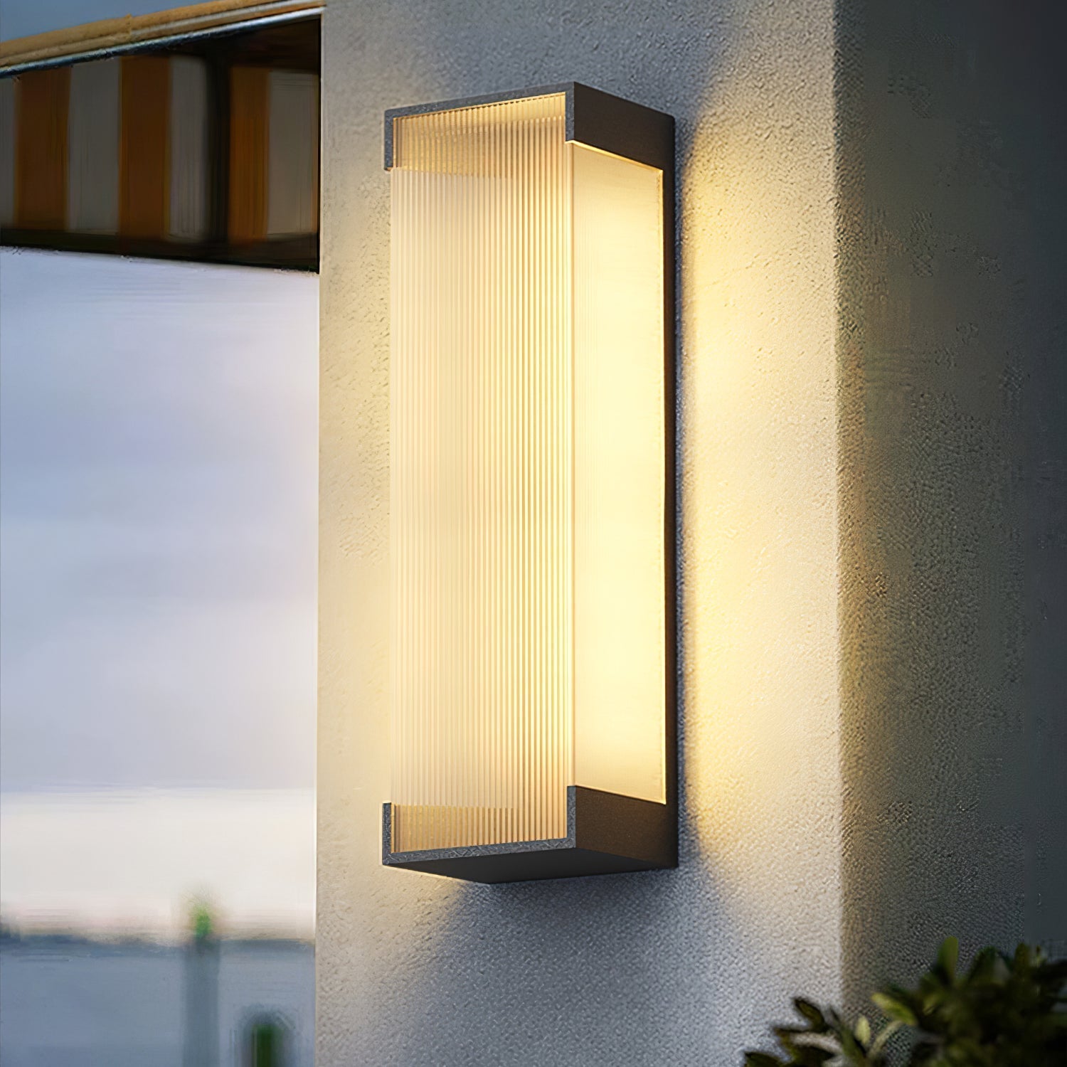 Rectangular Outdoor Wall Light - Lamp Outdoor