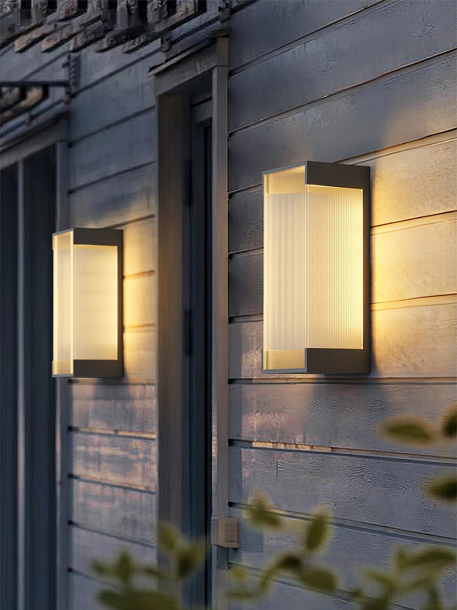Rectangular Outdoor Wall Light - Lamp Outdoor