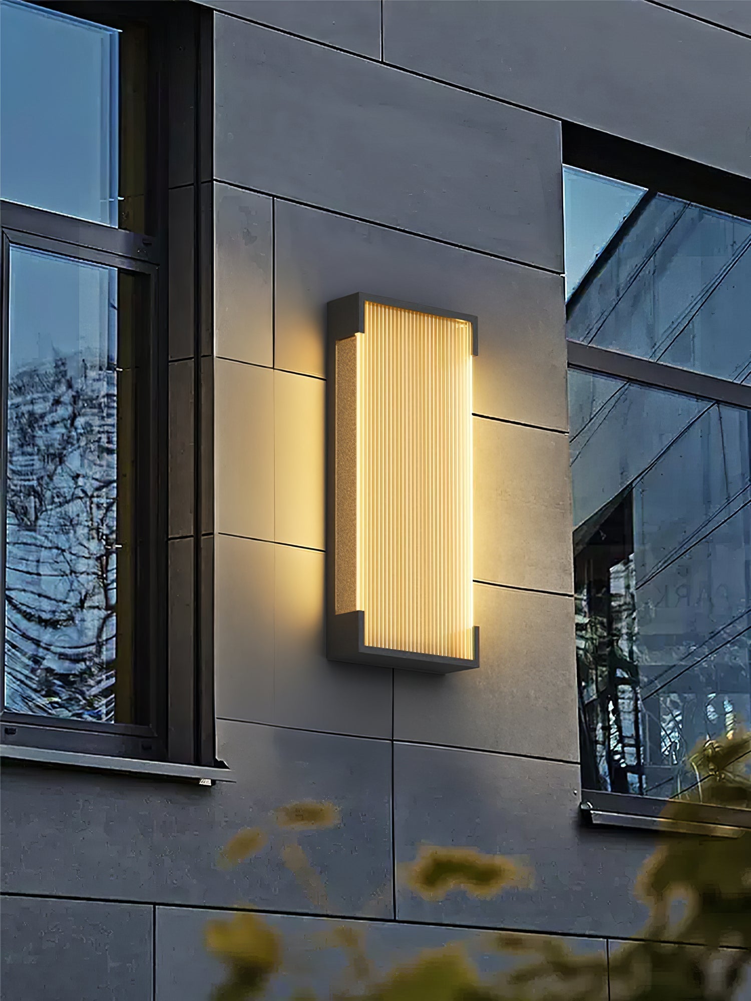Rectangular Outdoor Wall Light - Lamp Outdoor