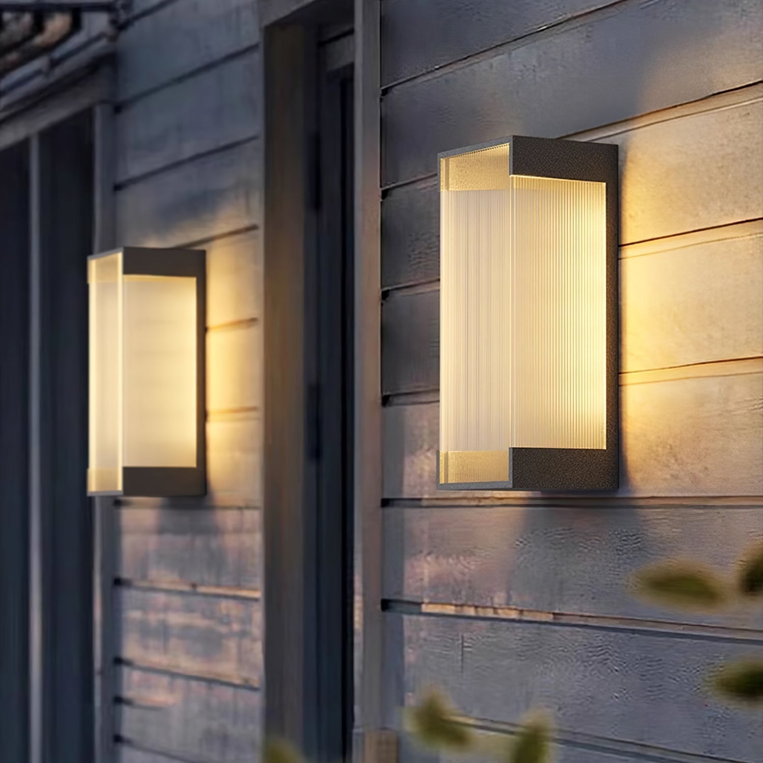 Rectangular Outdoor Wall Light - Lamp Outdoor