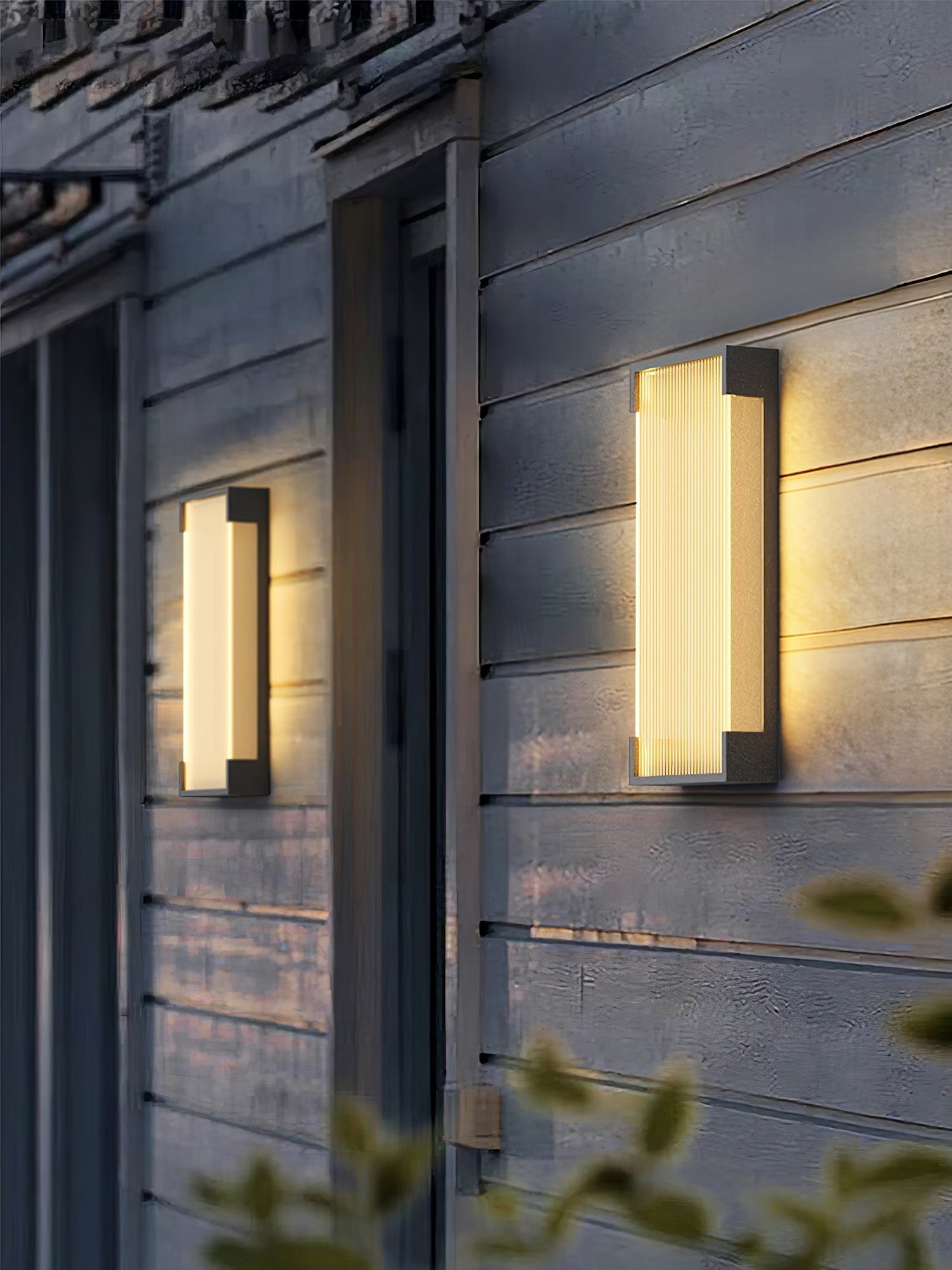 Rectangular Outdoor Wall Light - Lamp Outdoor