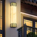 Rectangular Resin LED Waterproof Vintage Outdoor Wall Lights Wall Lamp - Lamp Outdoor