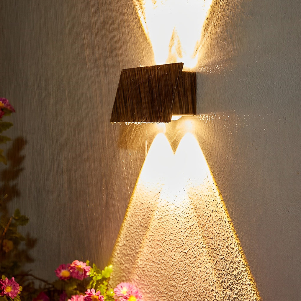 Rectangular Up and Down Light LED Waterproof Modern Wall Washer Lights - Lamp Outdoor