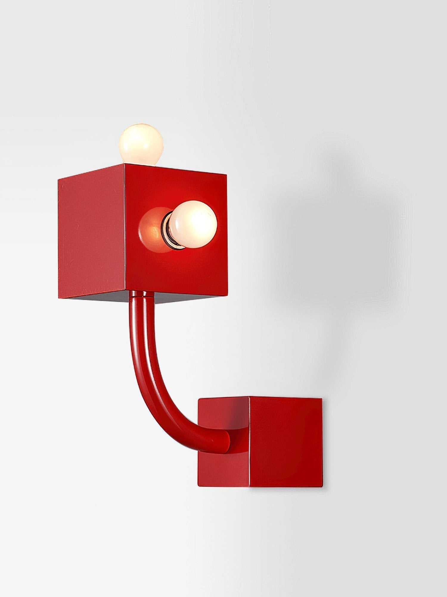 Red Cube Wall Lamp - Lamp Outdoor