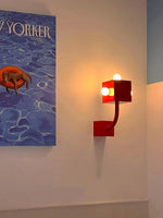 Red Cube Wall Lamp - Lamp Outdoor