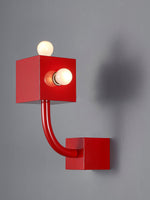 Red Cube Wall Lamp - Lamp Outdoor