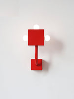 Red Cube Wall Lamp - Lamp Outdoor