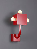 Red Cube Wall Lamp - Lamp Outdoor