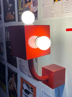 Red Cube Wall Lamp - Lamp Outdoor