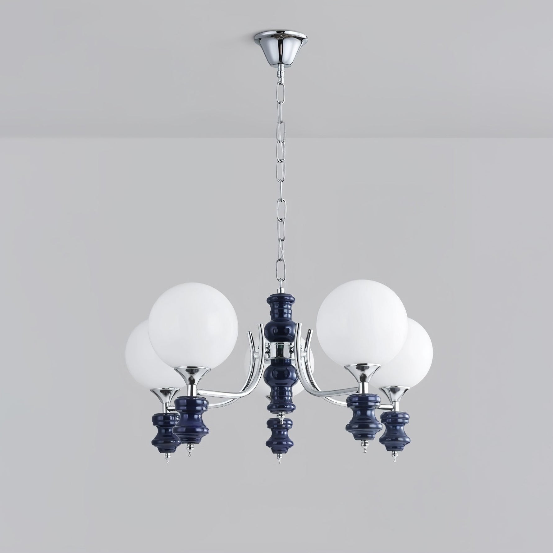 Aurora Chandelier Regal Orb Frosted - Lamp Outdoor