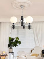 Aurora Chandelier Regal Orb Frosted - Lamp Outdoor