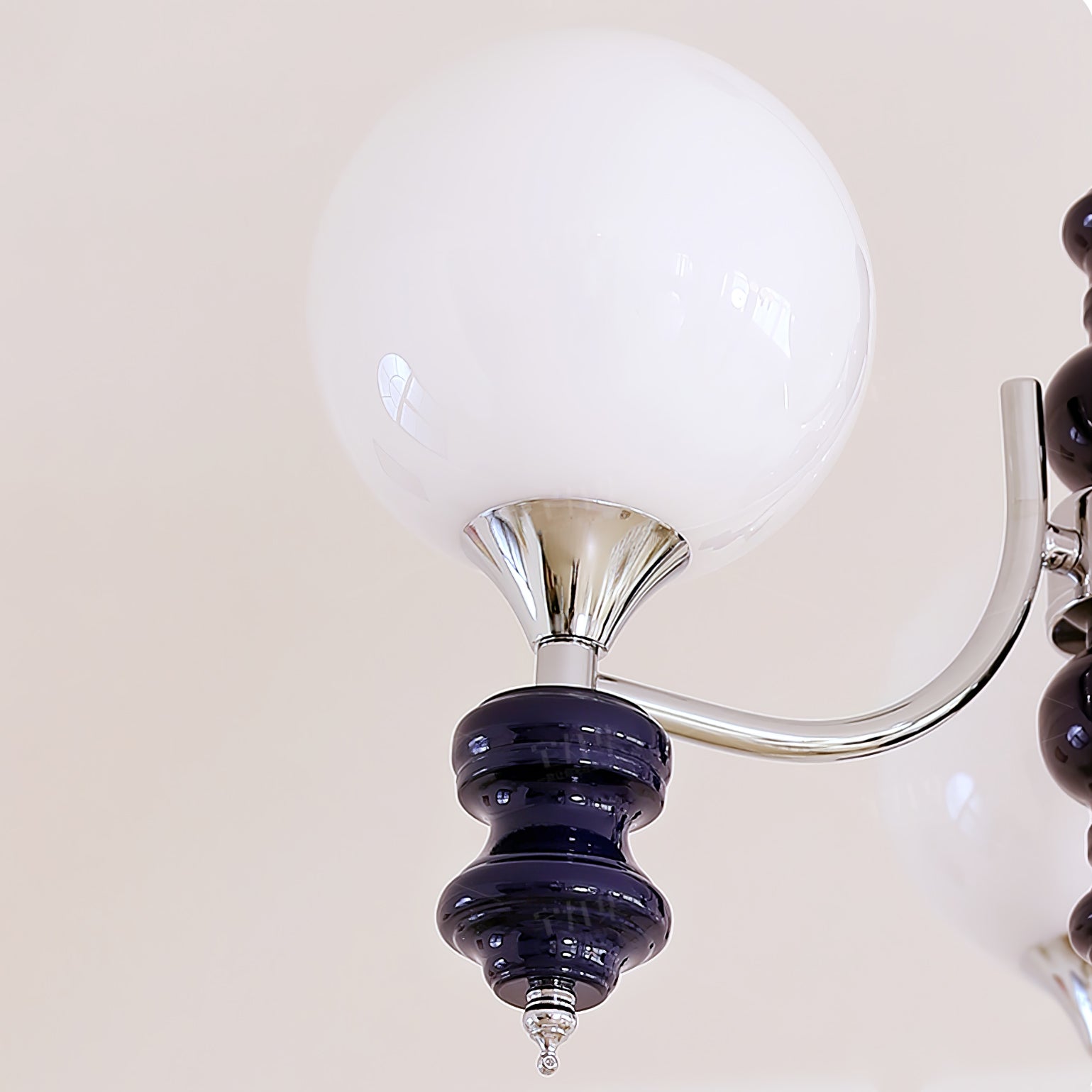 Aurora Chandelier Regal Orb Frosted - Lamp Outdoor
