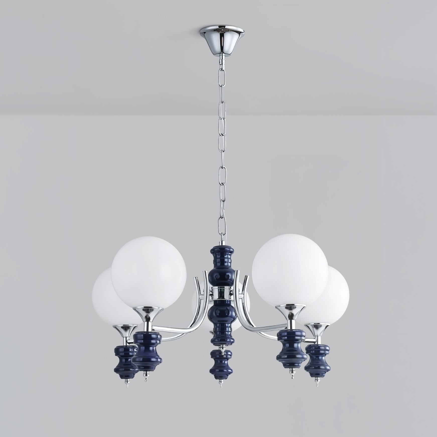 Aurora Chandelier Regal Orb Frosted - Lamp Outdoor