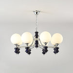 Aurora Chandelier Regal Orb Frosted - Lamp Outdoor