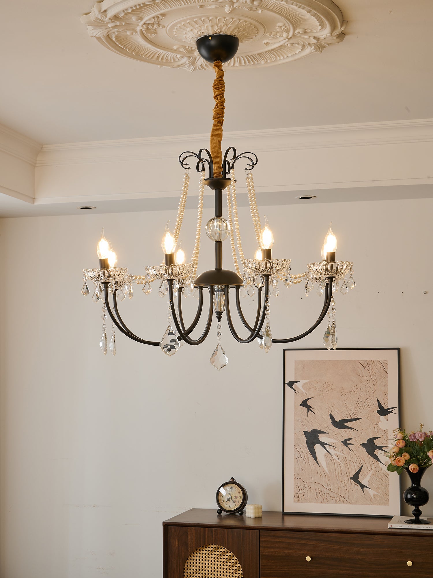 Regalia Crystal Chandelier - Lamp Outdoor