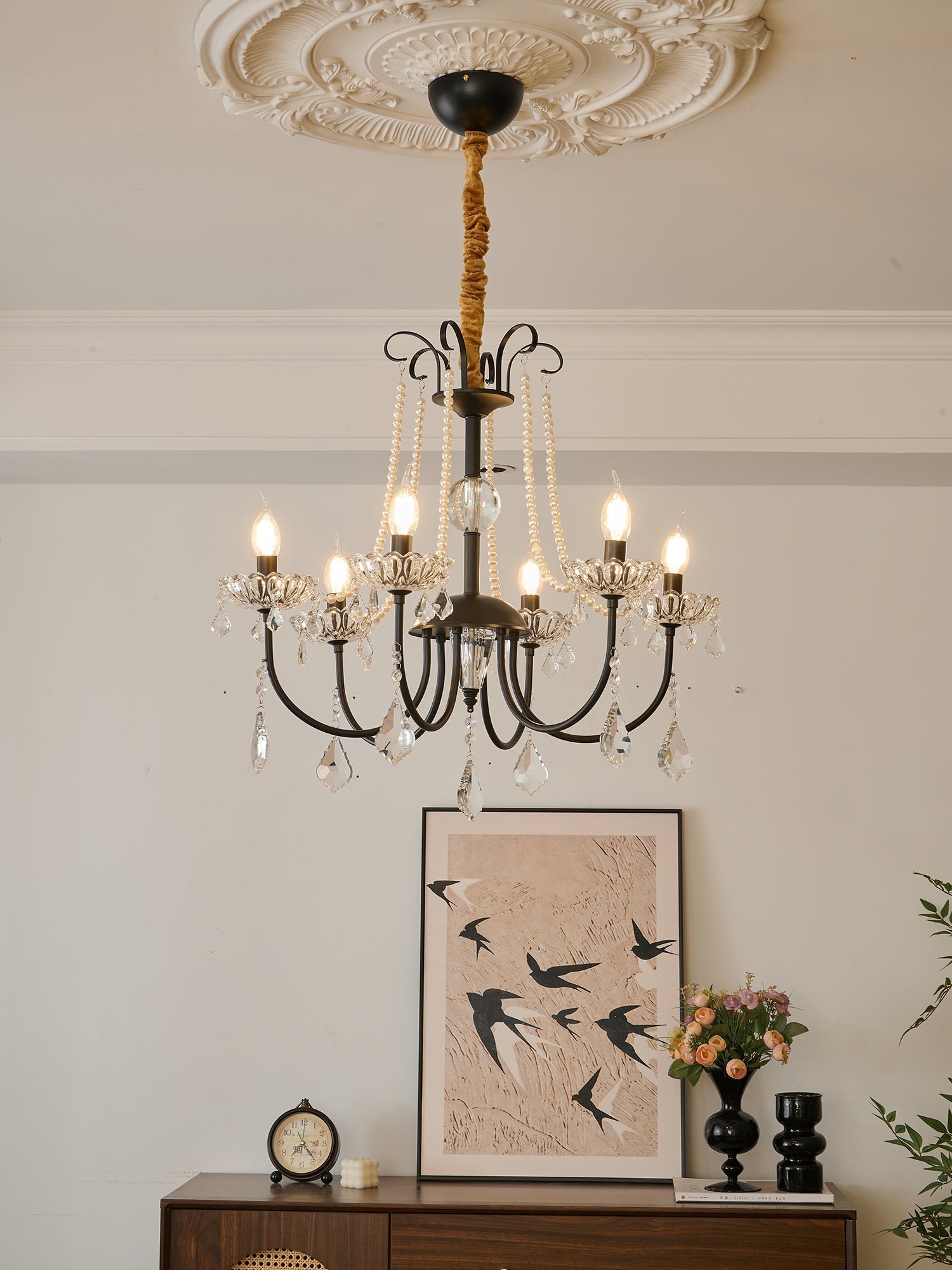 Regalia Crystal Chandelier - Lamp Outdoor