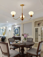 Regency Globe Chandelier - Lamp Outdoor