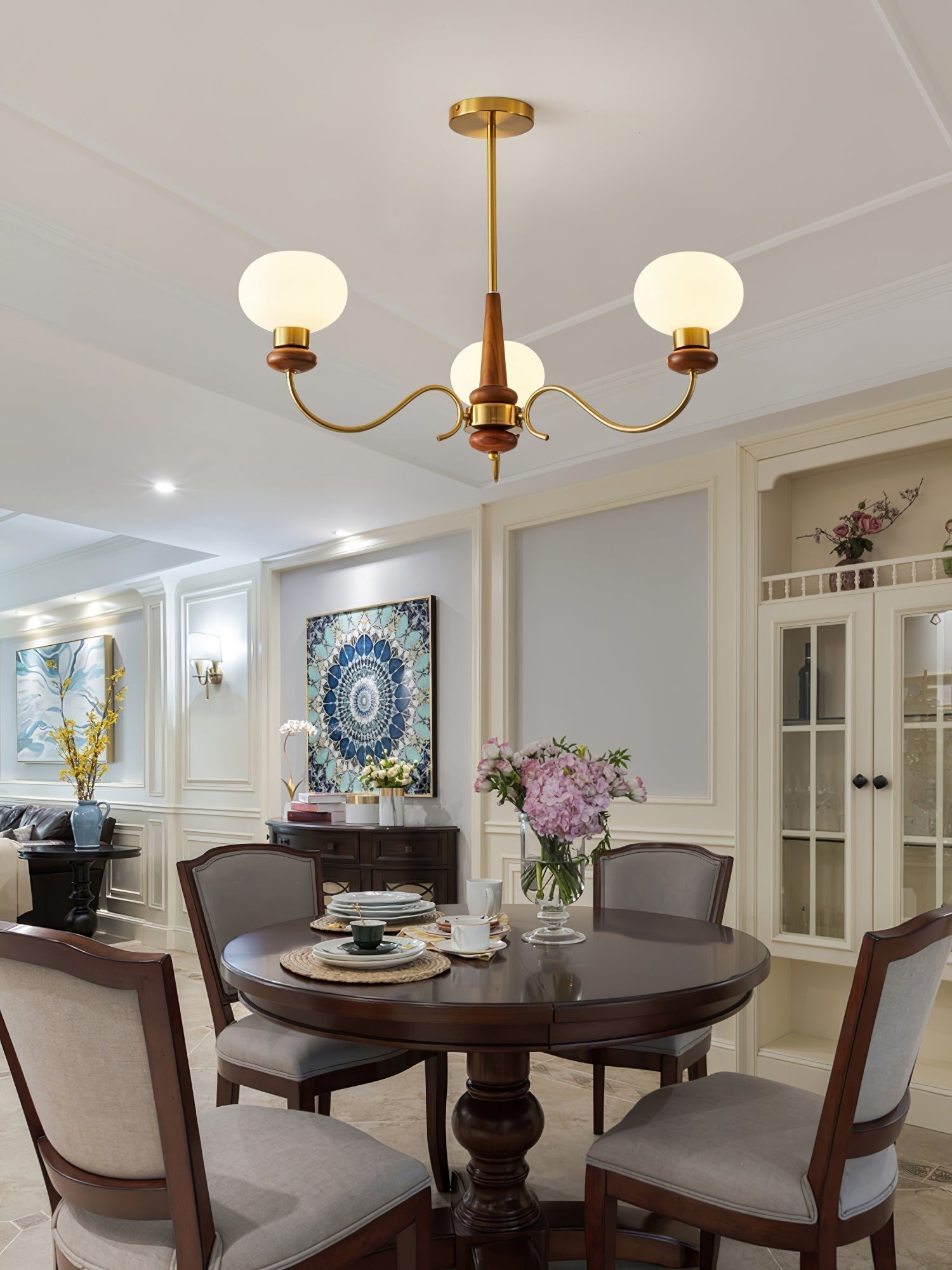 Regency Globe Chandelier - Lamp Outdoor