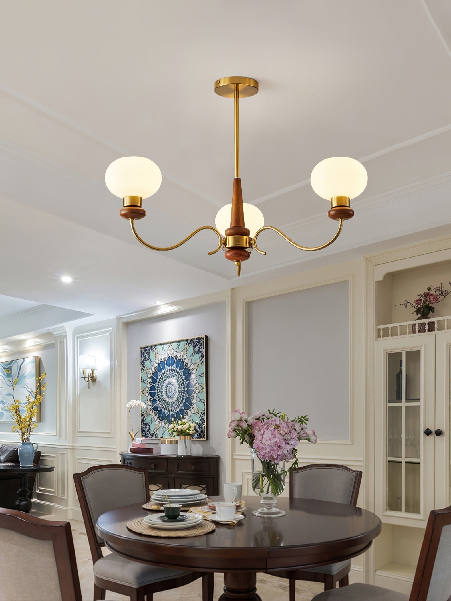 Regency Globe Chandelier - Lamp Outdoor