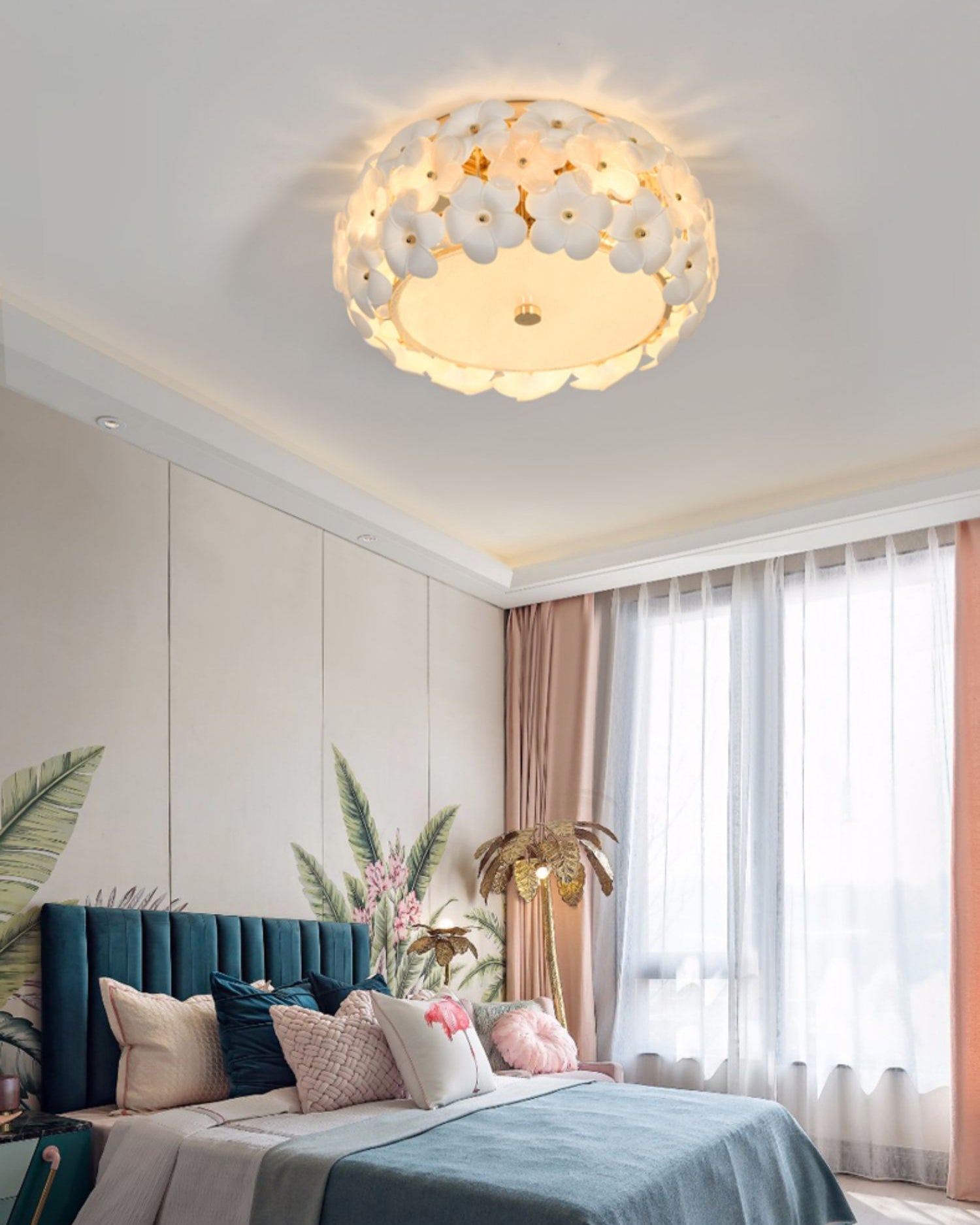 Regina Flowers Ceiling Lamp - Lamp Outdoor