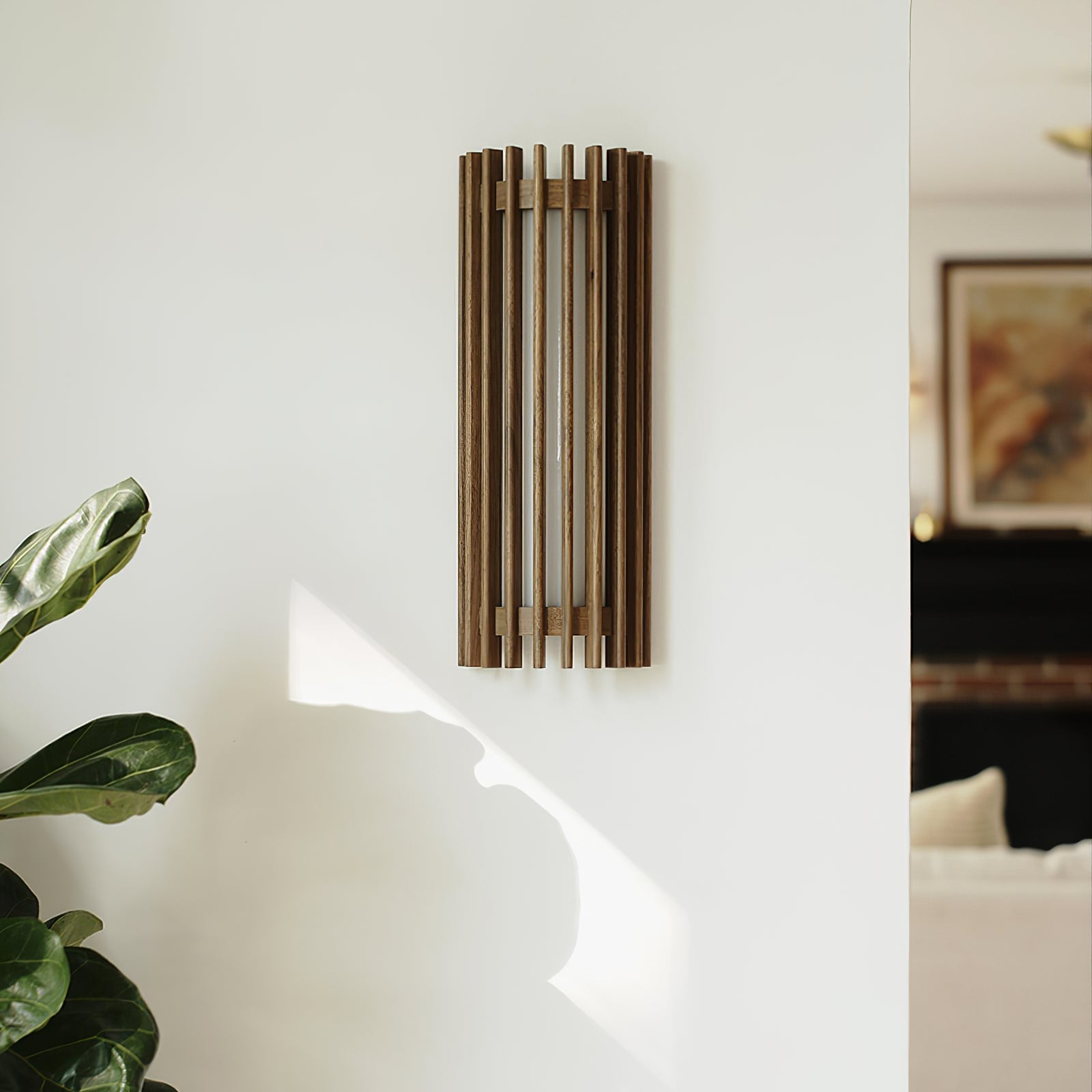 Neyra Walnut Indoor Wall Lamp - Lamp Outdoor