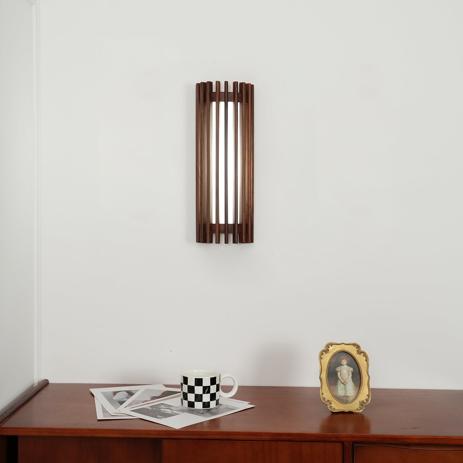 Neyra Walnut Indoor Wall Lamp - Lamp Outdoor