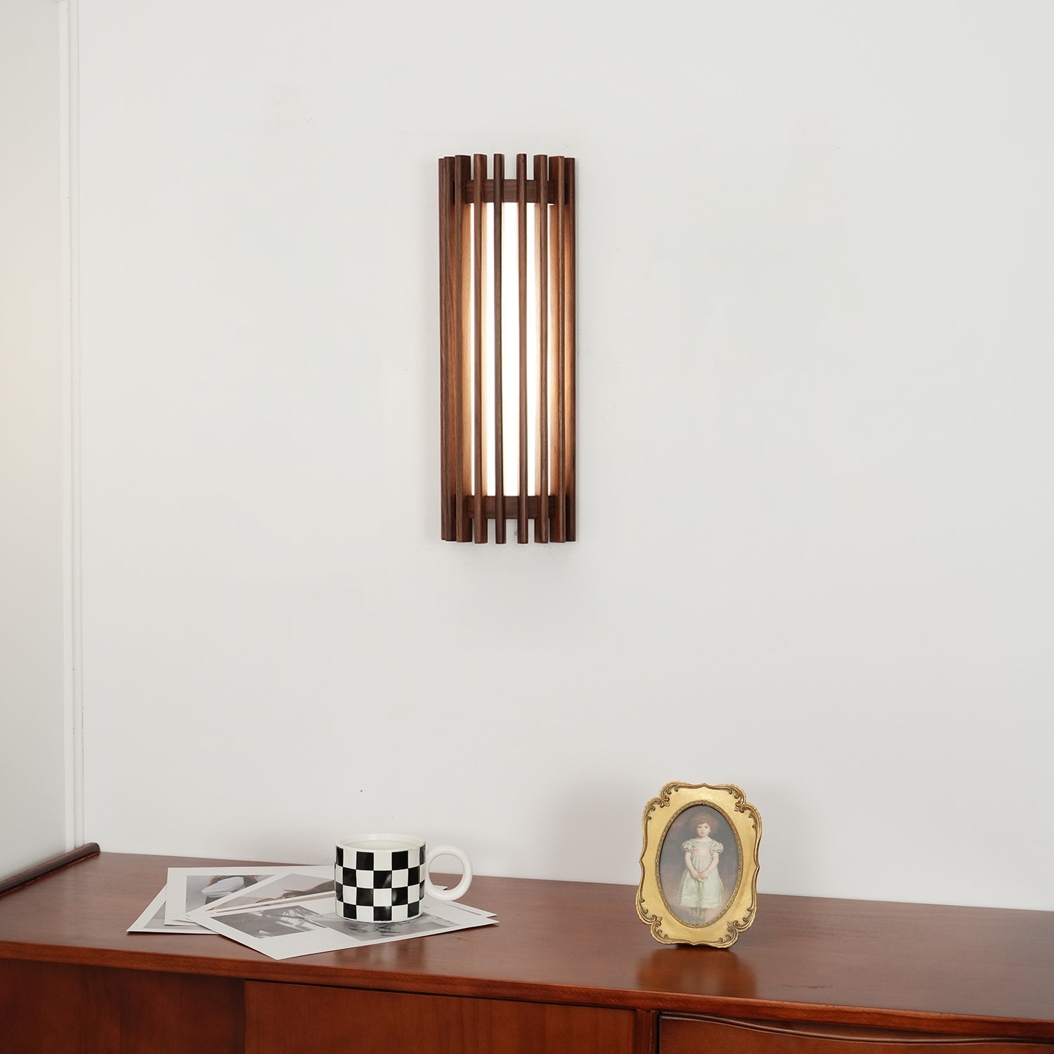 Neyra Walnut Indoor Wall Lamp - Lamp Outdoor