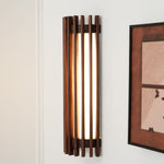 Neyra Walnut Indoor Wall Lamp - Lamp Outdoor