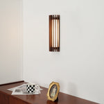 Neyra Walnut Indoor Wall Lamp - Lamp Outdoor