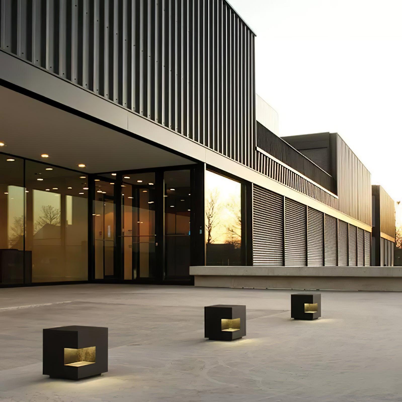 Regular Cube Post Outdoor Light - Lamp Outdoor