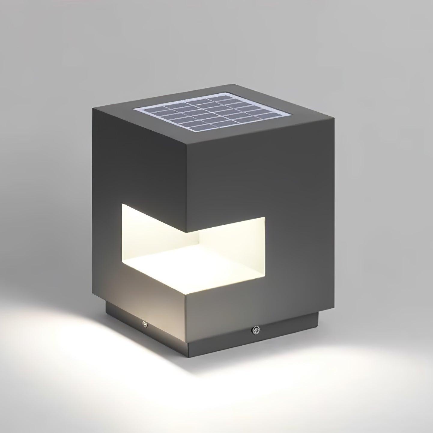 Regular Cube Post Outdoor Light - Lamp Outdoor