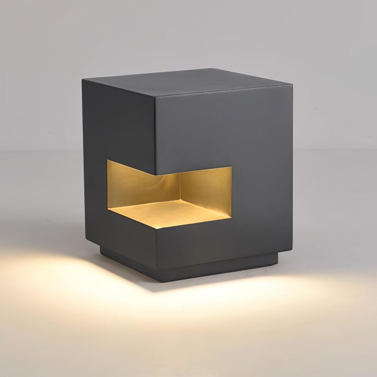 Regular Cube Post Outdoor Light - Lamp Outdoor