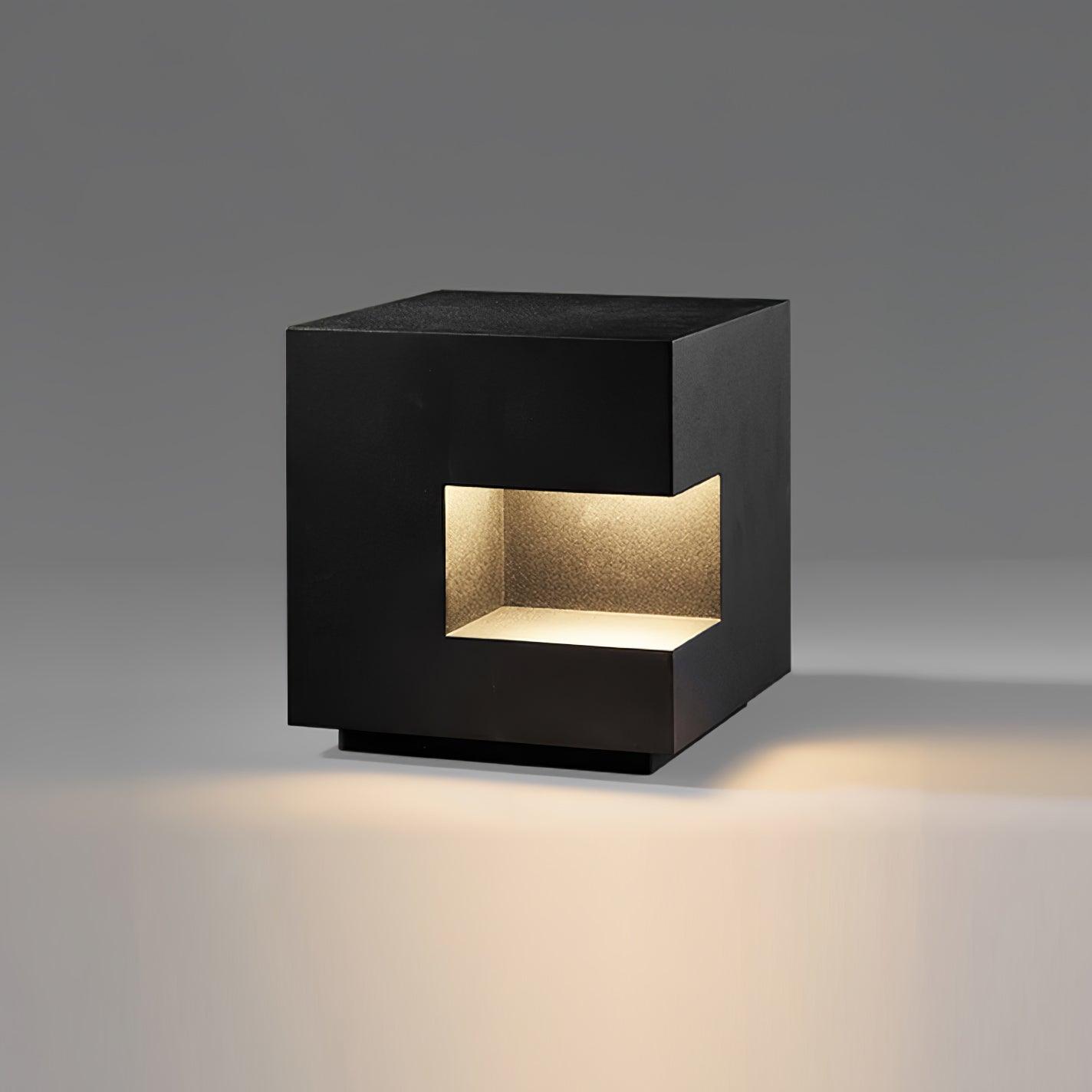Regular Cube Post Outdoor Light - Lamp Outdoor