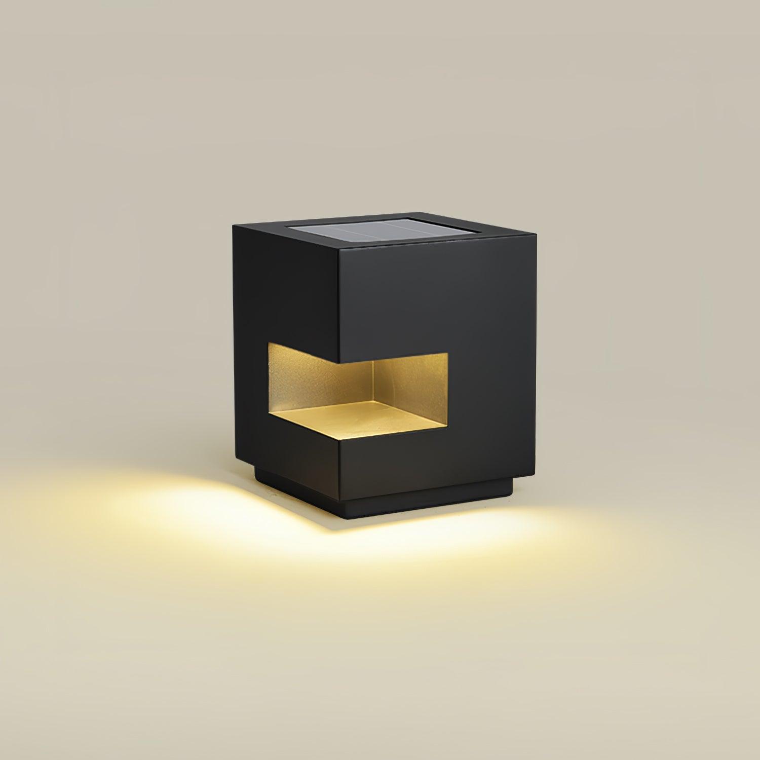 Regular Cube Post Outdoor Light - Lamp Outdoor