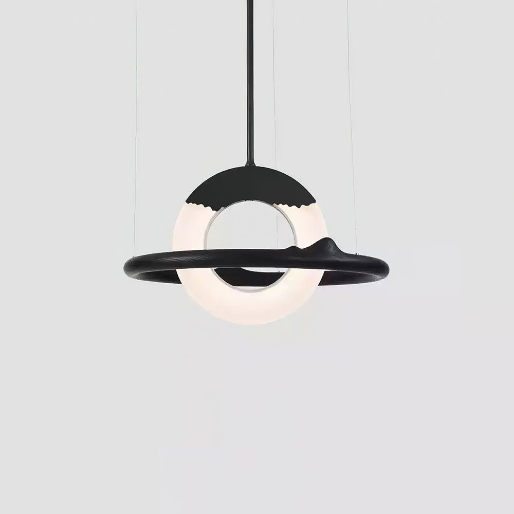 Mytalan Circular Acrylic Wood Pendant Light - Lamp Outdoor
