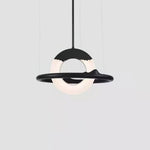 Mytalan Circular Acrylic Wood Pendant Light - Lamp Outdoor