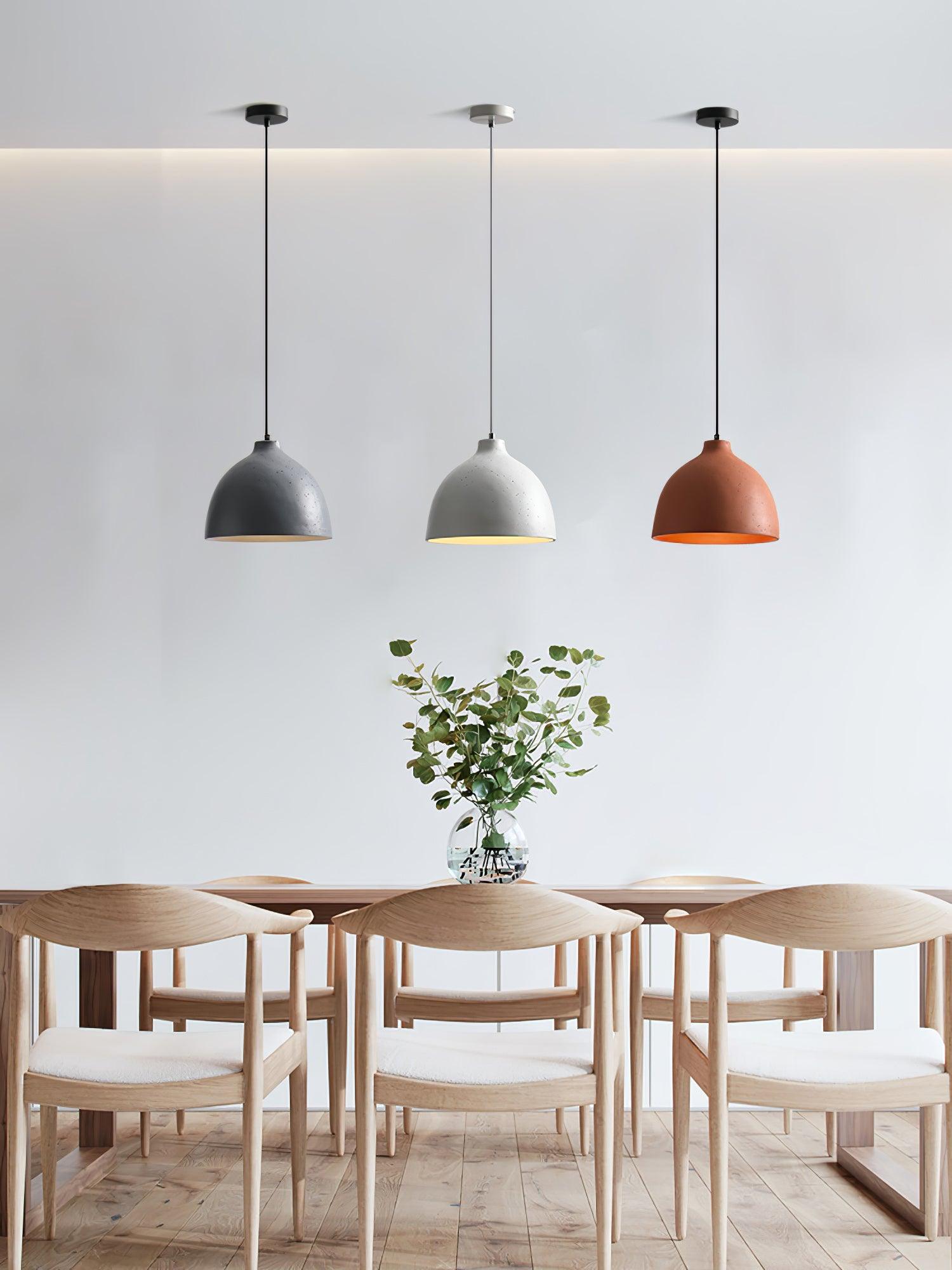 Resin Bowl Pendant Lamp - Lamp Outdoor