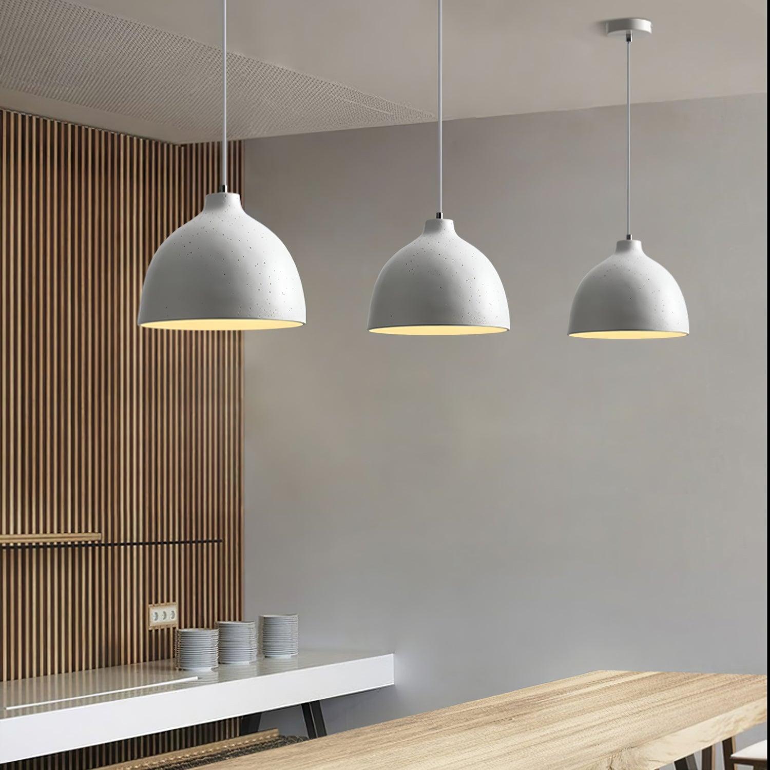 Resin Bowl Pendant Lamp - Lamp Outdoor