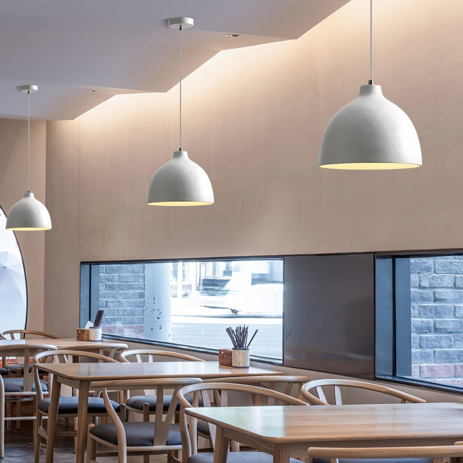 Resin Bowl Pendant Lamp - Lamp Outdoor