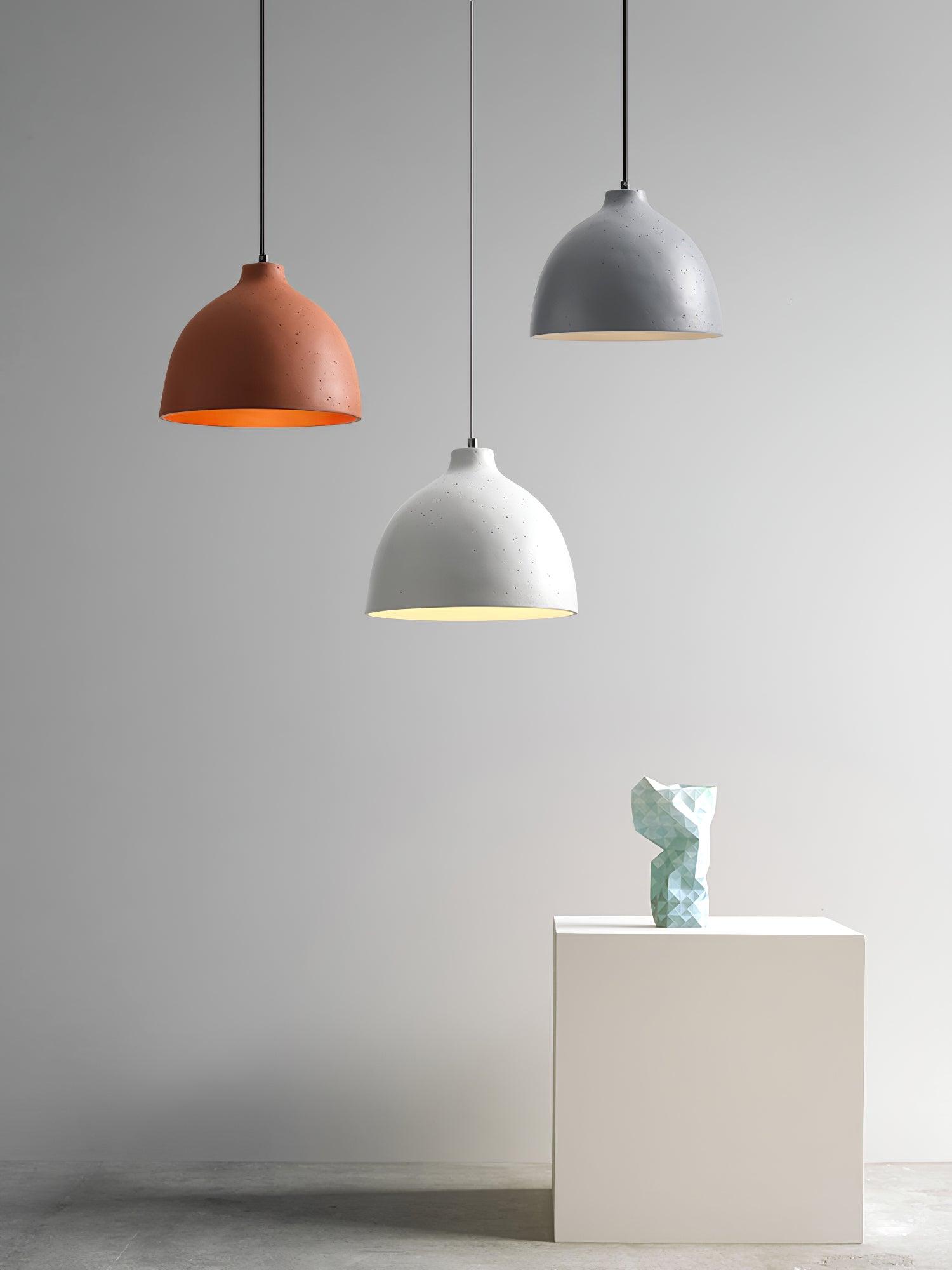 Resin Bowl Pendant Lamp - Lamp Outdoor