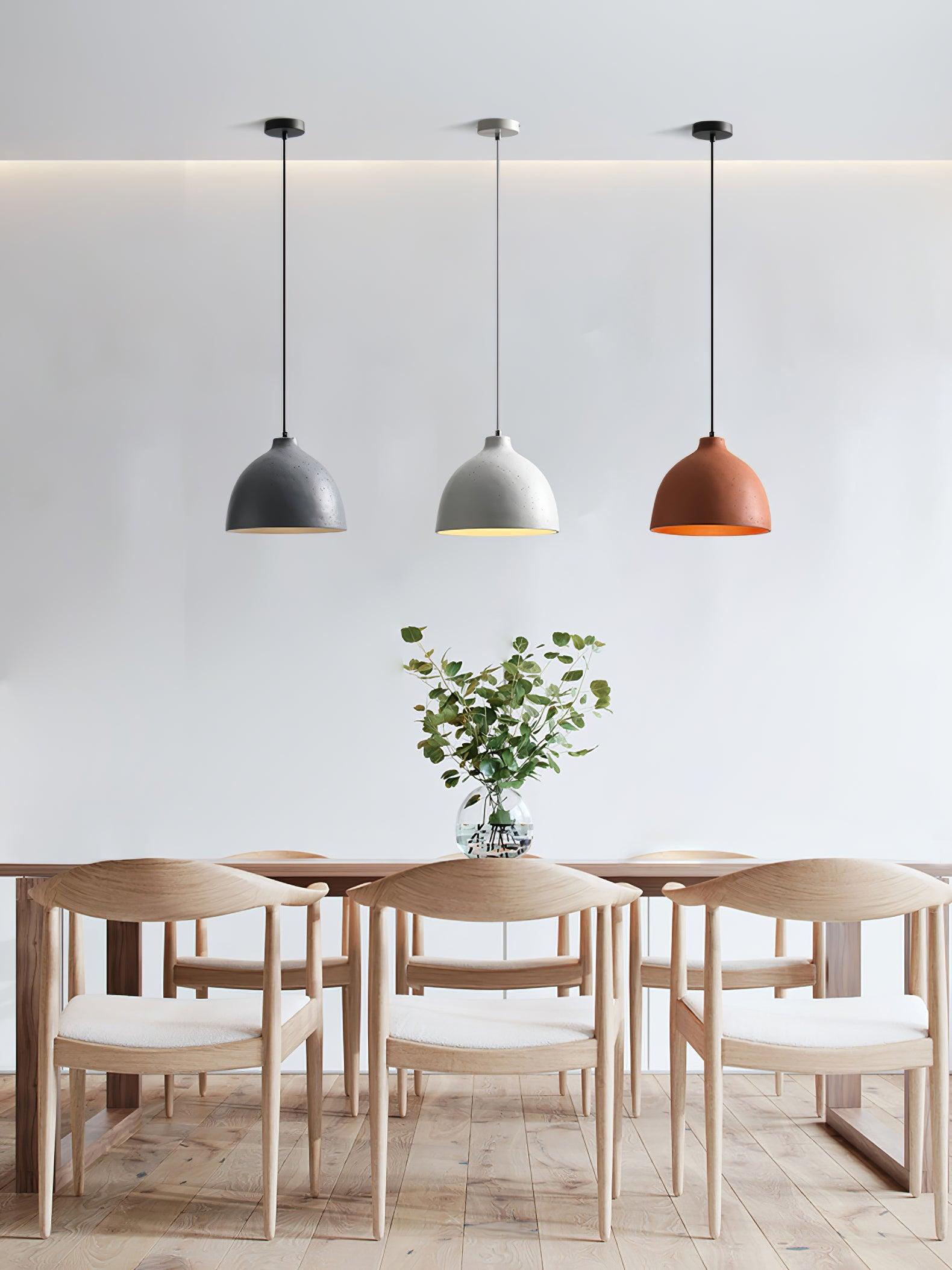 Resin Bowl Pendant Lamp - Lamp Outdoor