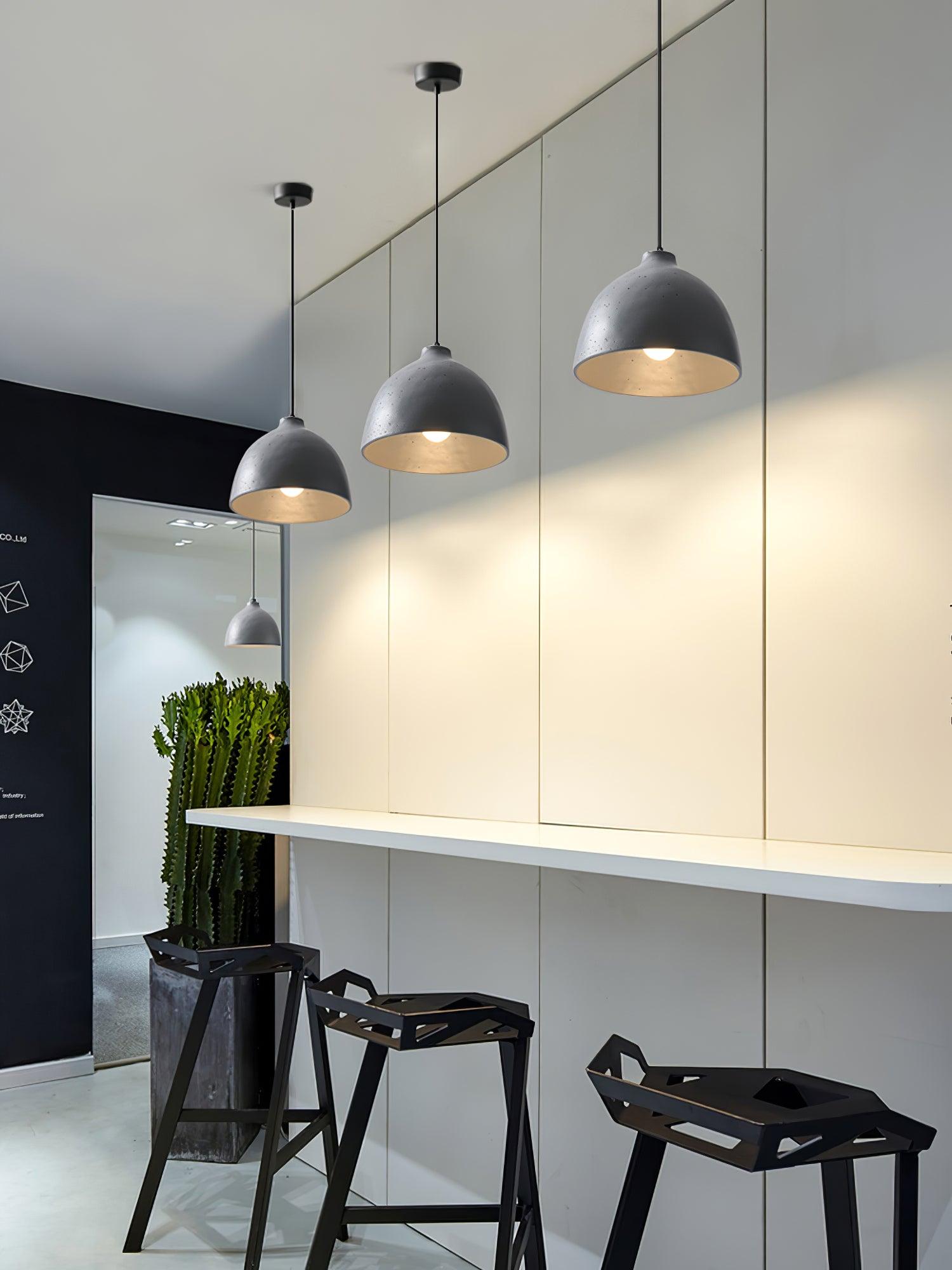 Resin Bowl Pendant Lamp - Lamp Outdoor