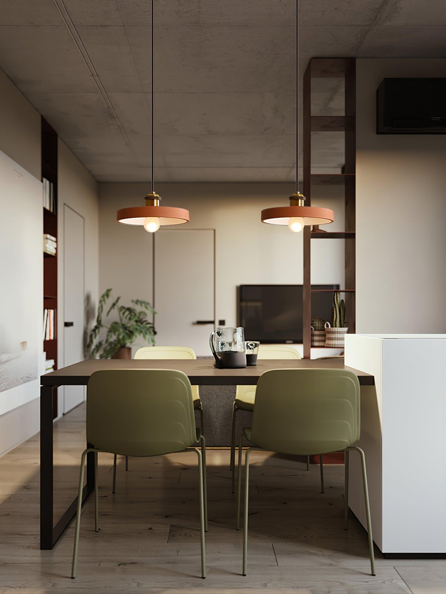 Resin Geometric Pendant Lamp - Lamp Outdoor