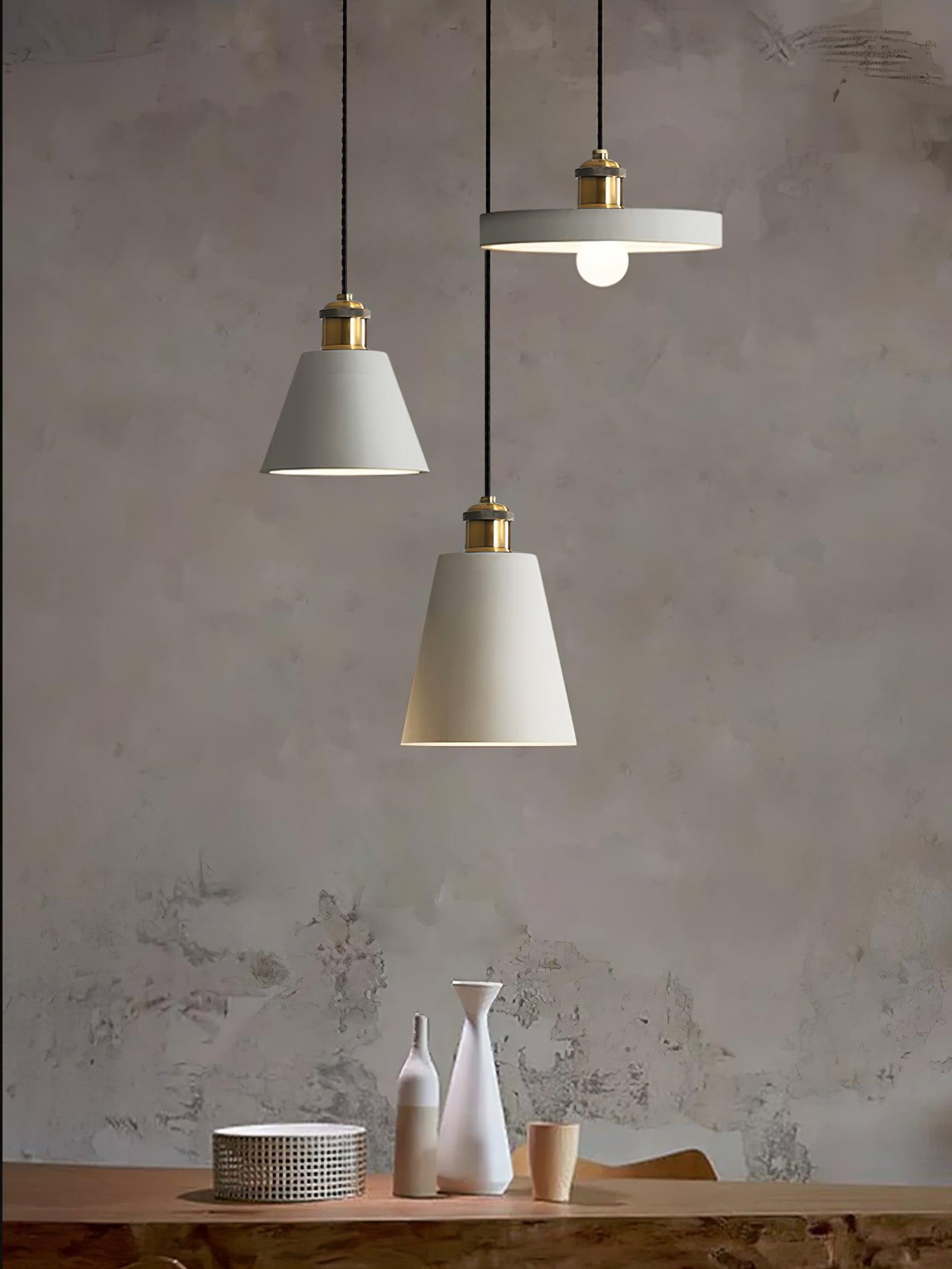 Resin Geometric Pendant Lamp - Lamp Outdoor