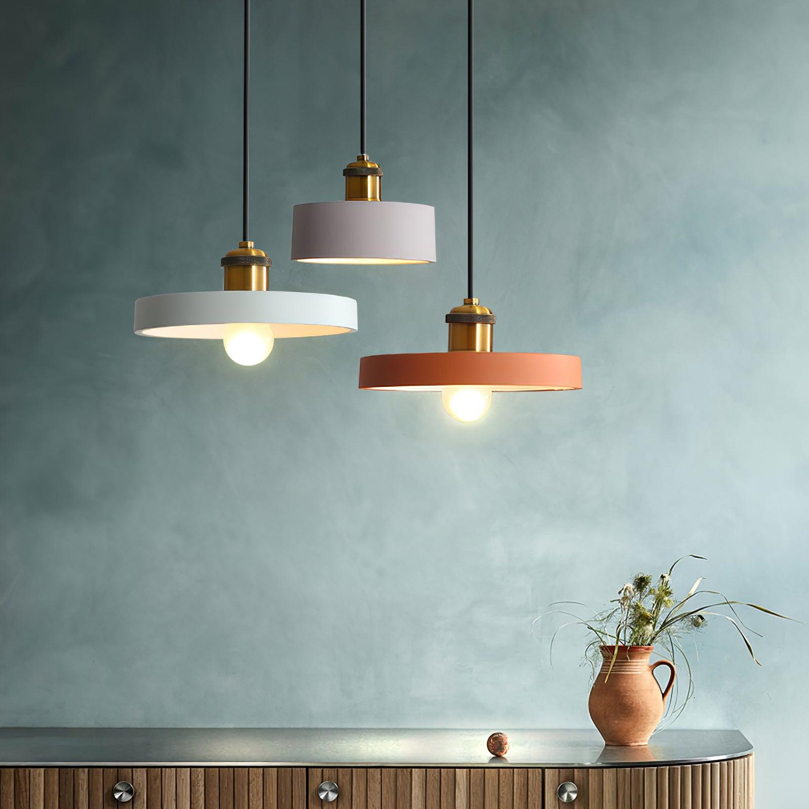 Resin Geometric Pendant Lamp - Lamp Outdoor
