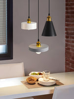 Resin Geometric Pendant Lamp - Lamp Outdoor