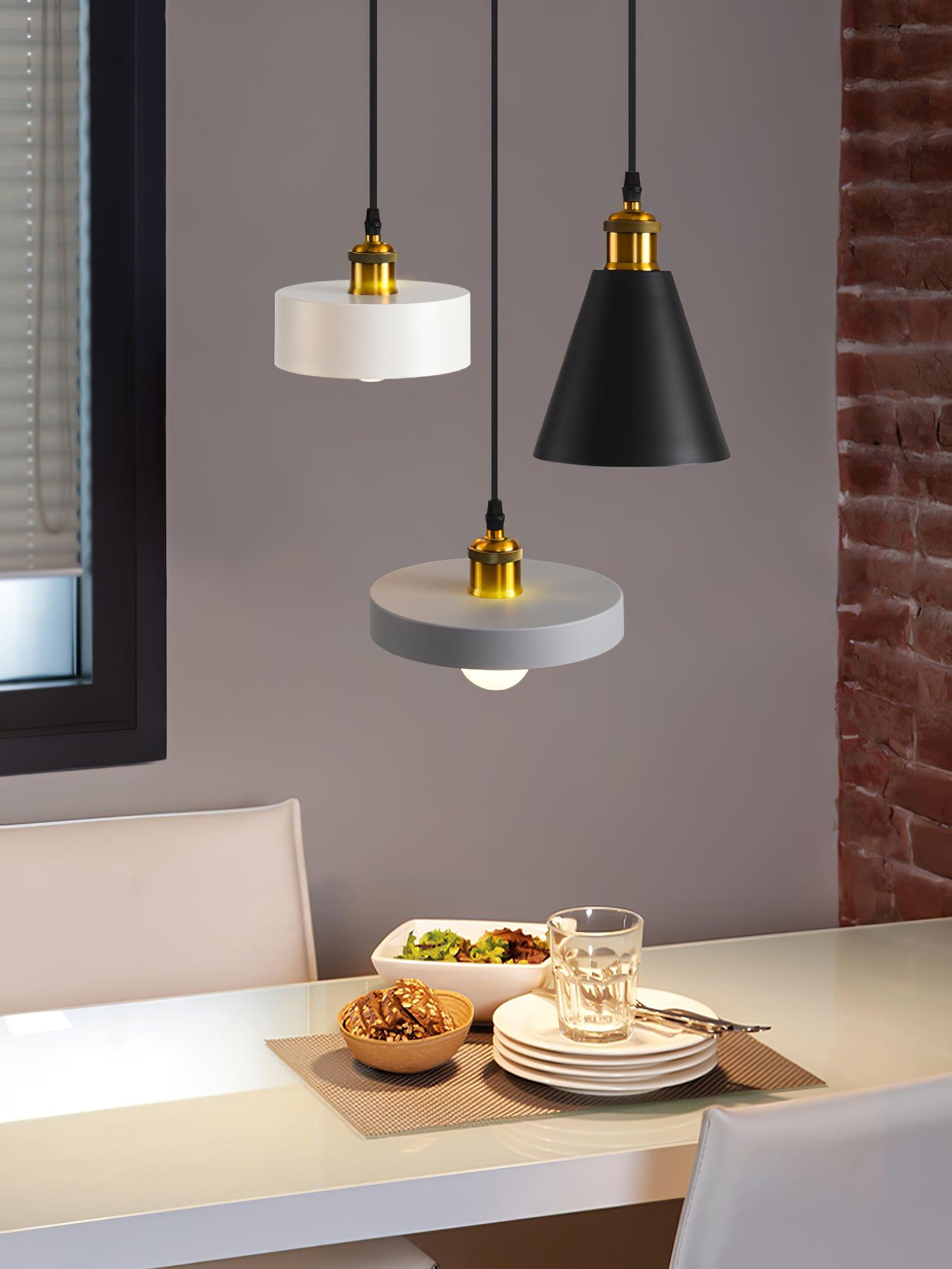 Resin Geometric Pendant Lamp - Lamp Outdoor
