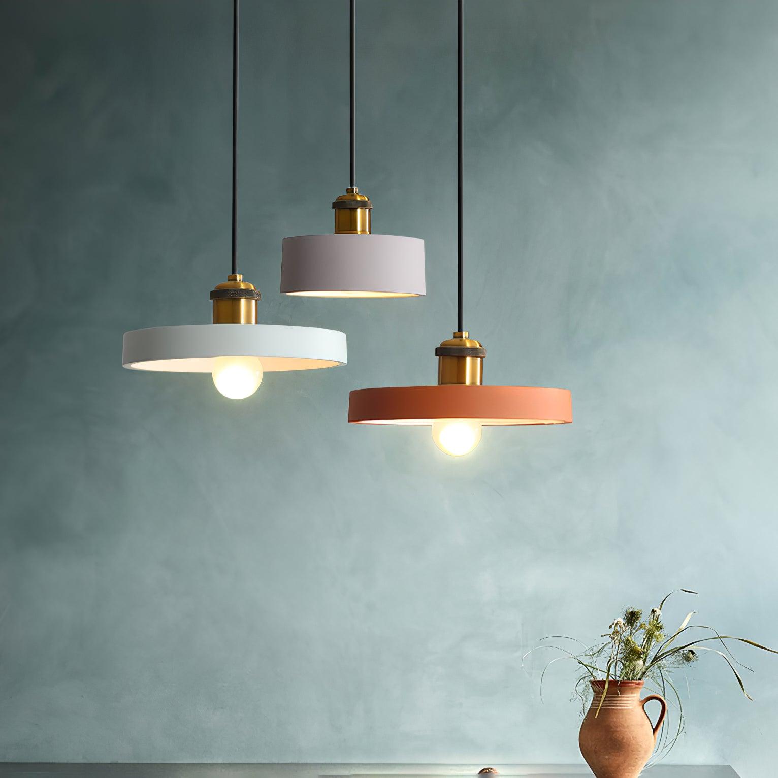 Resin Geometric Pendant Lamp - Lamp Outdoor
