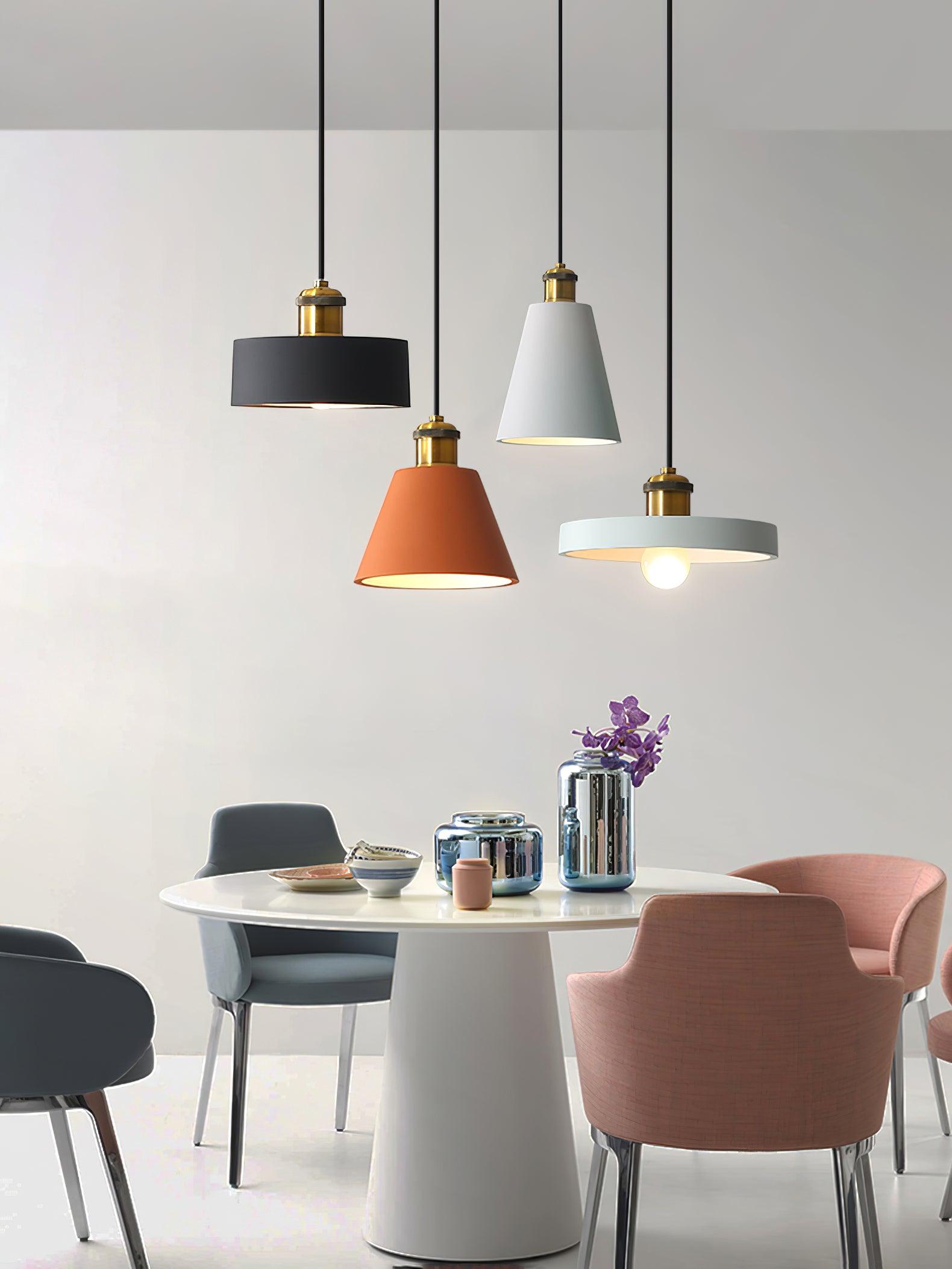 Resin Geometric Pendant Lamp - Lamp Outdoor